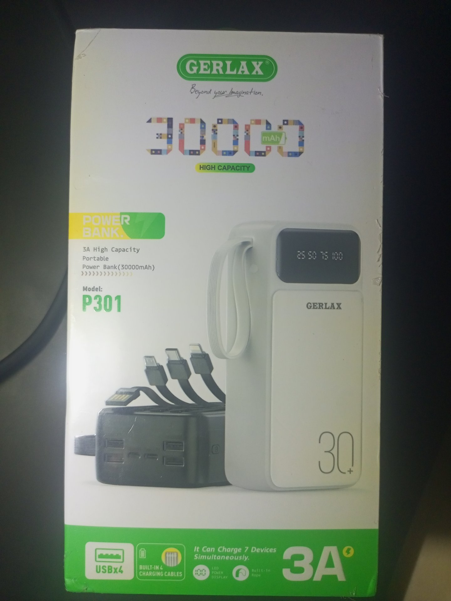 Vignette 2 : PowerBank 30000 mAh