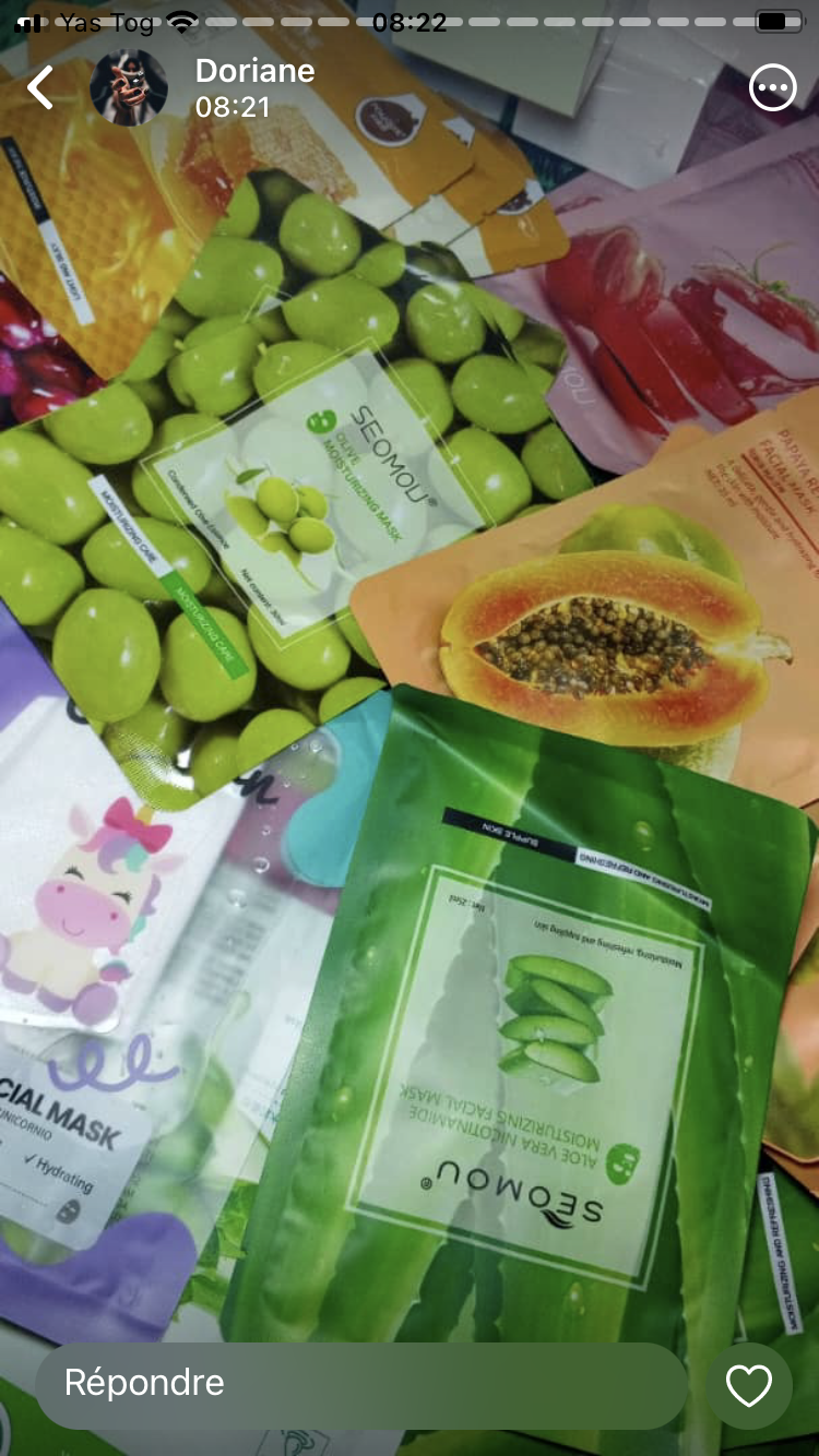 Vignette 3 : Mask de visage