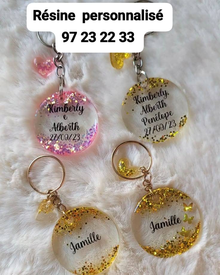 Vignette 2 : Résine personnalisable en toute catégorie