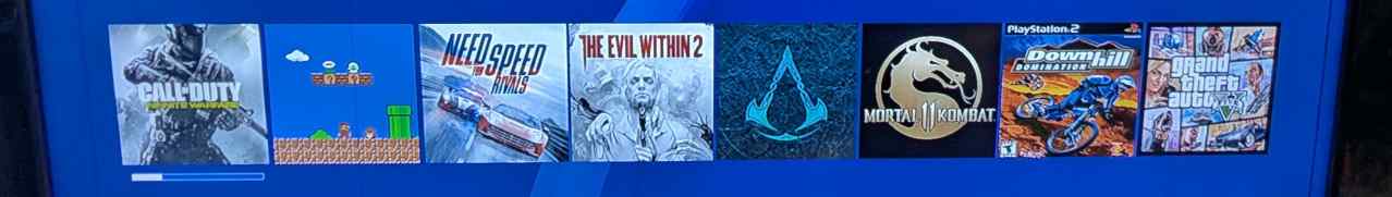 Vignette 3 : PS4 model slim hackée prête à jouer