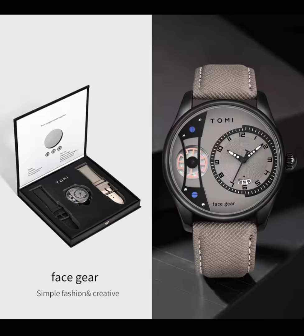 Vignette 4 : Ensemble Montre TOMI Face Gear + Bracelet