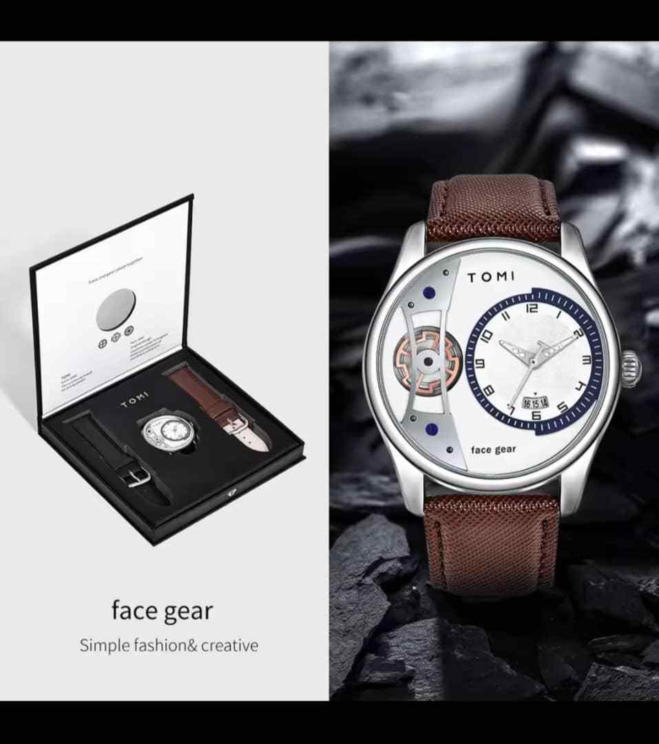 Vignette 5 : Ensemble Montre TOMI Face Gear + Bracelet